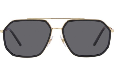 Sluneční brýle Dolce & Gabbana DG2285 02/81 Polarized Pilot Zlaté