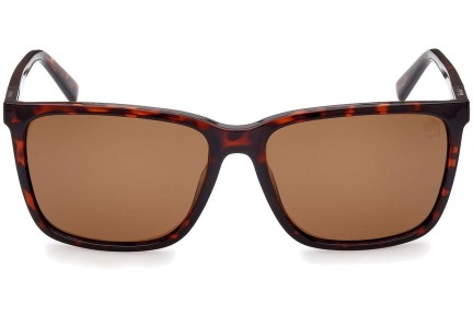 Sluneční brýle Timberland TB9280-H 52H Polarized Squared Havana