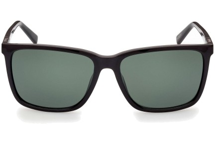 Sluneční brýle Timberland TB9280-H 01R Polarized Squared Černé