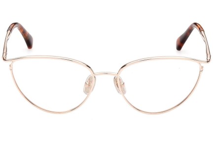 Brýle Max Mara MM5057 028 Cat Eye Zlaté