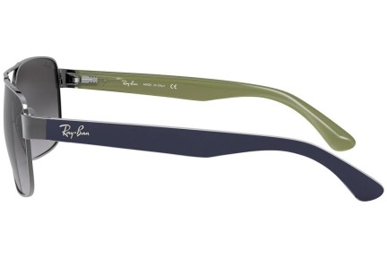 Sluneční brýle Ray-Ban RB3530 004/8G Obdélníkové Stříbrné