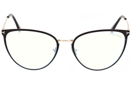 Brýle Tom Ford FT5840-B 001 Cat Eye Černé