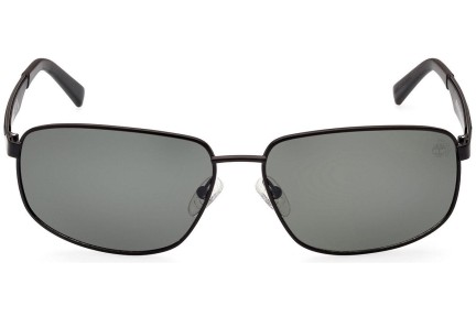 Sluneční brýle Timberland TB9300 02R Polarized Obdélníkové Černé