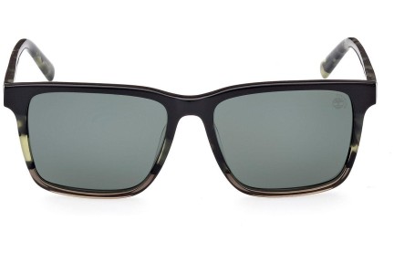 Sluneční brýle Timberland TB9306 53R Polarized Squared Havana