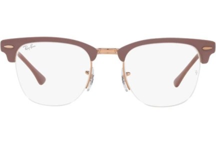 Brýle Ray-Ban Clubmaster Metal RX3716VM 2973 Browline Hnědé