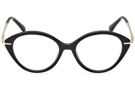 Brýle Max Mara MM5075 001 Okrouhlé Černé