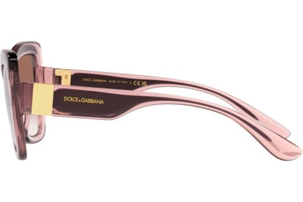 Sluneční brýle Dolce & Gabbana DG6170 31908D Cat Eye Růžové