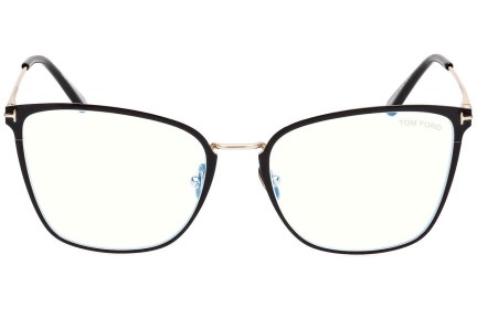 Brýle Tom Ford FT5839-B 001 Cat Eye Černé