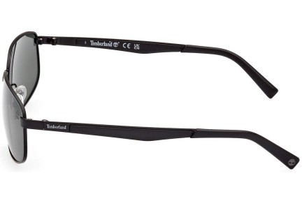 Sluneční brýle Timberland TB9300 02R Polarized Obdélníkové Černé