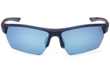 Sluneční brýle Timberland TB9294 91D Polarized Obdélníkové Modré