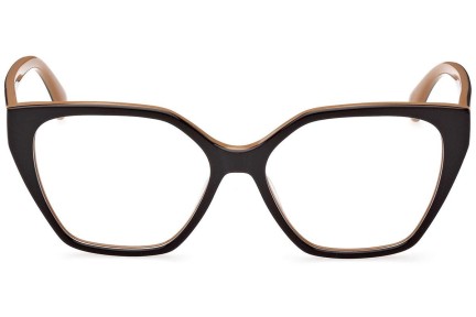 Brýle Max Mara MM5085 050 Squared Hnědé