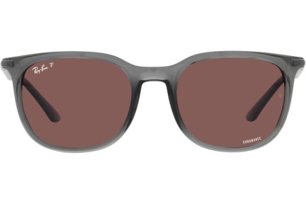 Sluneční brýle Ray-Ban Chromance Collection RB4386 6650AF Polarized Obdélníkové Šedé