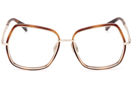 Brýle Max Mara MM5076 032 Squared Zlaté