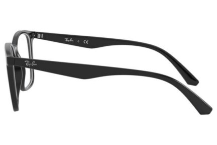 Brýle Ray-Ban RX7177 2000 Squared Černé