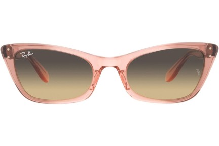 Sluneční brýle Ray-Ban Lady Burbank RB2299 1344BG Cat Eye Růžové