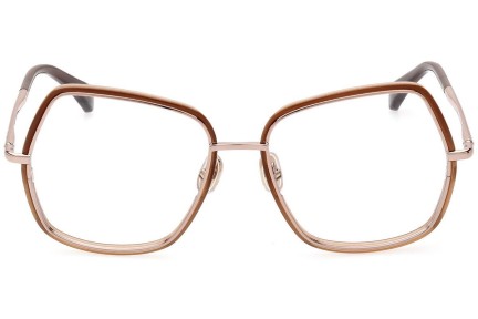 Brýle Max Mara MM5076 038 Squared Zlaté