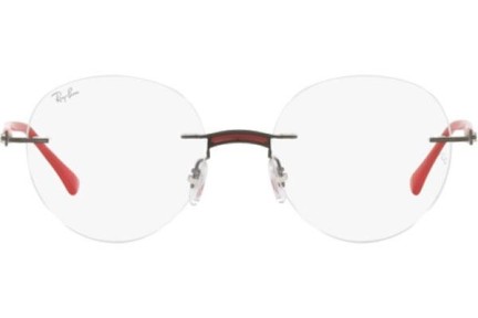 Brýle Ray-Ban RX8768 1229 Okrouhlé Stříbrné