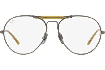 Brýle Ray-Ban Titanium Collection RX8063V 1223 Pilot Stříbrné