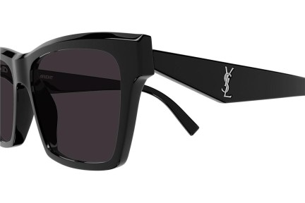 Sluneční brýle Saint Laurent SLM104 002 Squared Černé