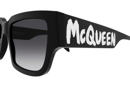 Sluneční brýle Alexander McQueen AM0329S 001 Squared Černé