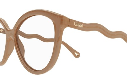 Brýle Chloe CH0089O 003 Cat Eye Béžové