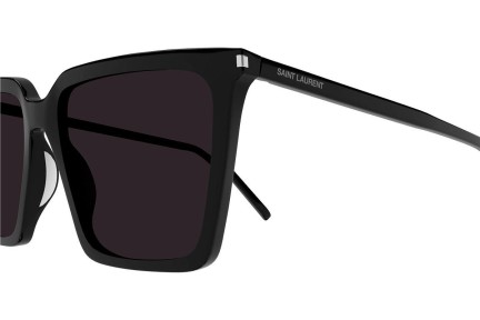 Sluneční brýle Saint Laurent SL474 001 Squared Černé