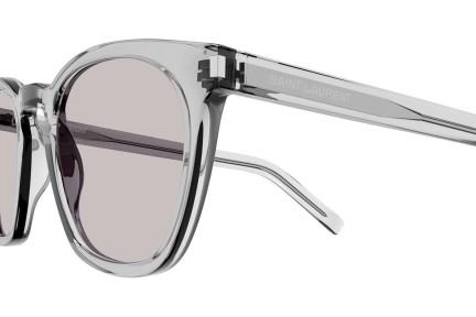 Sluneční brýle Saint Laurent SL28 043 Squared Šedé