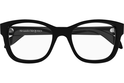 Brýle Alexander McQueen AM0350O 001 Squared Černé