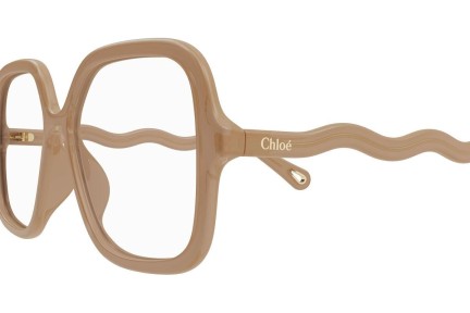 Brýle Chloe CH0091O 003 Oversize Béžové