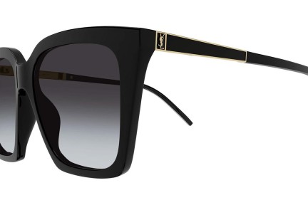 Sluneční brýle Saint Laurent SLM100 002 Squared Černé