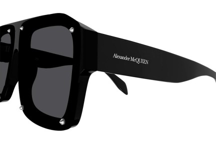 Sluneční brýle Alexander McQueen AM0335S 001 Squared Černé