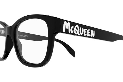 Brýle Alexander McQueen AM0350O 001 Squared Černé