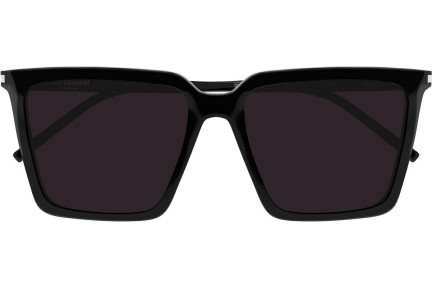 Sluneční brýle Saint Laurent SL474 001 Squared Černé