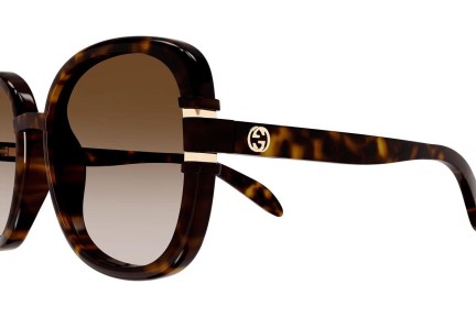 Sluneční brýle Gucci GG1068SA 002 Squared Havana