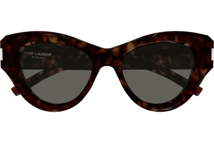 Sluneční brýle Saint Laurent SL506 002 Cat Eye Havana