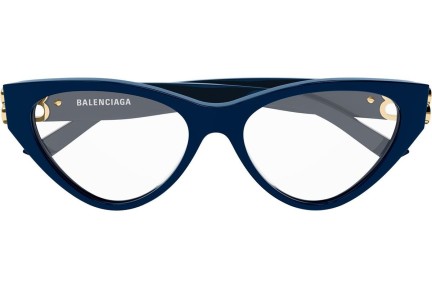 Brýle Balenciaga BB0172O 004 Cat Eye Modré