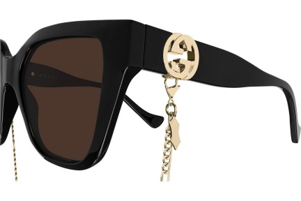 Sluneční brýle Gucci GG1023S 005 Squared Černé