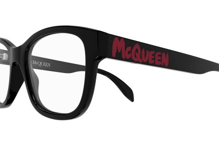 Brýle Alexander McQueen AM0350O 002 Squared Černé