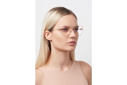 Brýle Jimmy Choo JC339 BKU Cat Eye Zlaté