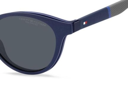 Brýle Tommy Hilfiger TH1902/CS PJP/C3 Polarized Okrouhlé Modré