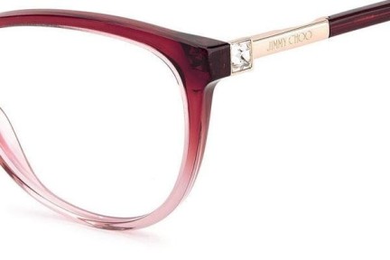 Brýle Jimmy Choo JC287 7W5 Cat Eye Červené