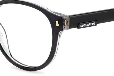 Brýle Dsquared2 D20049 7C5 Okrouhlé Černé