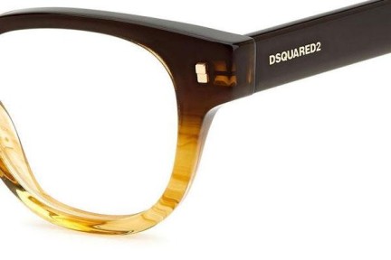 Brýle Dsquared2 D20057 EX4 Okrouhlé Hnědé