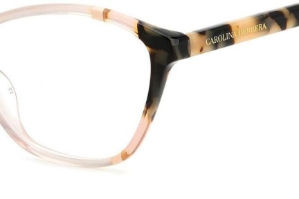 Brýle Carolina Herrera HER0122 L93 Cat Eye Růžové