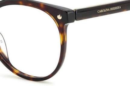 Brýle Carolina Herrera HER0083/G 086 Okrouhlé Havana