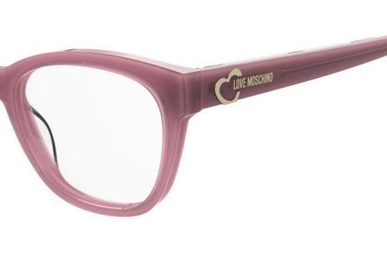 Brýle Love Moschino MOL598 Q5T Cat Eye Červené