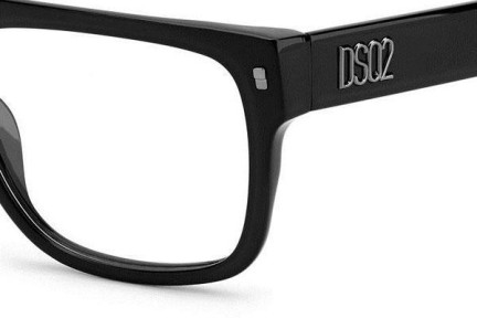 Brýle Dsquared2 D20036 ANS Flat Top Černé