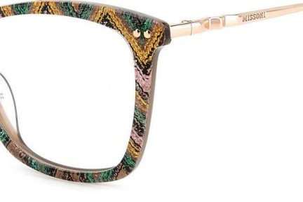 Brýle Missoni MIS0108 1UK Cat Eye Hnědé