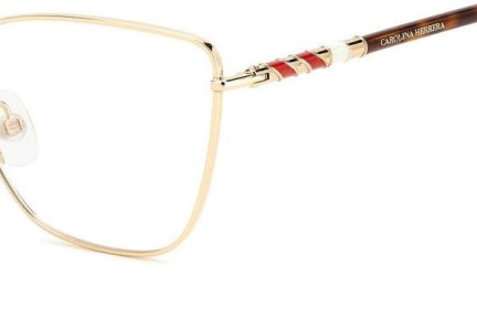 Brýle Carolina Herrera HER0098 J5G Cat Eye Zlaté