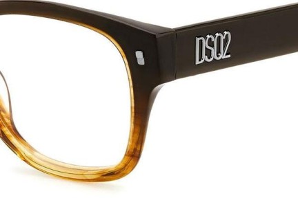 Brýle Dsquared2 D20065 EX4 Squared Hnědé